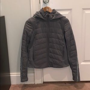 Lululemon puffy jacket.